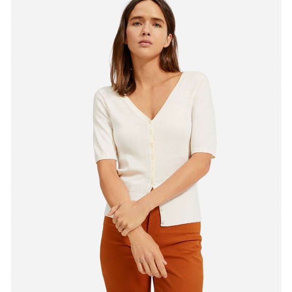 Everlane Cotton Merino Cardigan - Picture 1 of 7